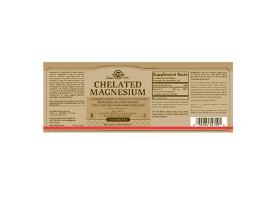 Chelated Magnesium
