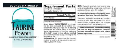 Taurine Powder