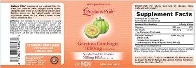 Garcinia Cambogia 1000 mg