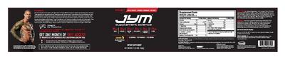 Photo of the JYM Supplement Science Post JYM Active Ingredients Matrix Lemonade label
