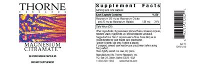 Magnesium Citramate