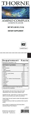 Amino Complex Lemon Flavor