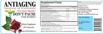 Don't Pause For Women