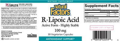 R-Lipoic Acid 100 mg