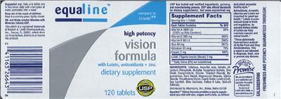High Potency Vision Formula with Lutein, Antioxidants + Zinc