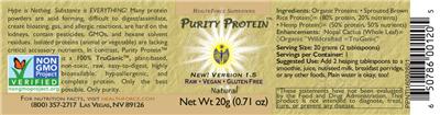 Purity Protein Natural