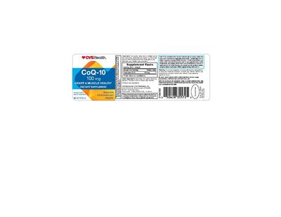 Photo of the CVS Health CoQ-10 100 mg label