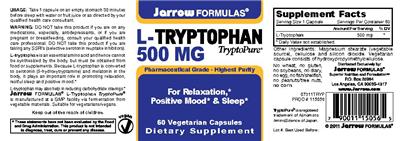 L-Tryptophan 500 mg