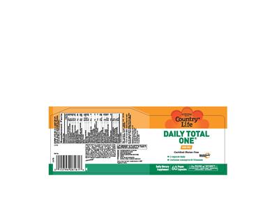 Photo of the Country Life Daily Total One Iron Free label