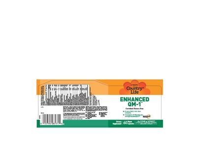 Photo of the Country Life Enhanced QM-1 label