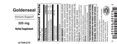 Goldenseal 325 mg