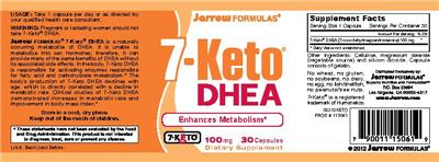 7-Keto DHEA 100 mg