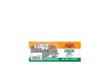 Photo of the Country Life Coenzyme B-Complex Caps label