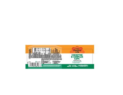 Photo of the Country Life Coenzyme B-Complex Caps label