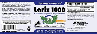 Larix 1000 Natural Arabinogalactan Polysaccharides
