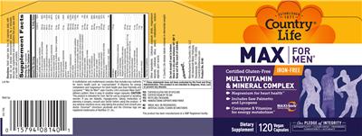 Max For Men Iron-Free