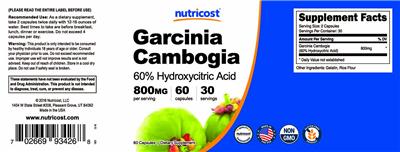 Garcinia Cambogia 800 mg