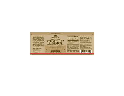 Vitamin B12 2500 mcg