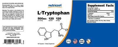 L-Tryptophan 500 mg