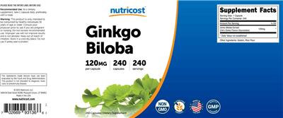 Ginkgo Biloba 120 mg