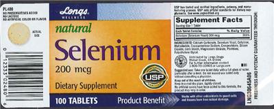 Natural Selenium 200 mcg