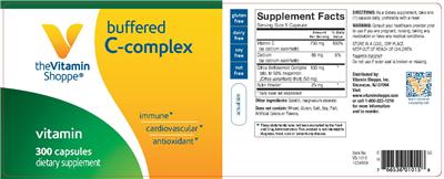 Photo of the The Vitamin Shoppe Buffered C-Complex label