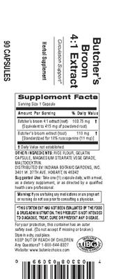 Butcher's Broom 4:1 Extract