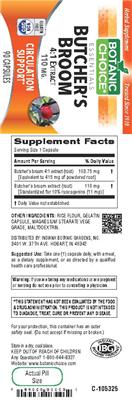Butcher's Broom 4:1 Extract 110 mg