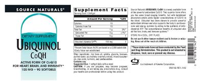 Ubiquinol CoQH 100 mg