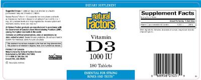 Vitamin D3 1000 IU