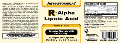 R-Alpha Lipoic Acid