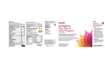 Photo of the GNC Women's Evening Primrose Oil 500 label
