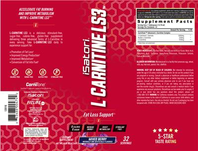 L-Carnitine LS3 Mixed Berry