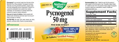 Pycnogenol 50 mg