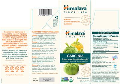 Photo of the Himalaya Garcinia label
