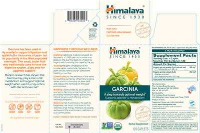 Photo of the Himalaya Garcina label