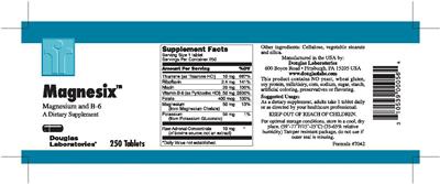 Magnesix Magnesium and B-6