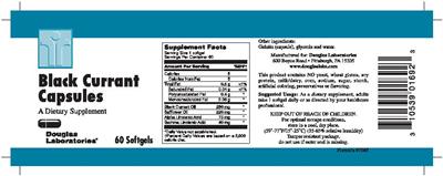 Black Currant Capsules