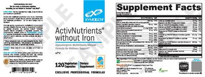 ActivNutrients without Iron