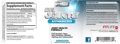 Photo of the NDS Dr. Joints Advanced label