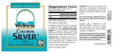 Colloidal Silver 45 PPM
