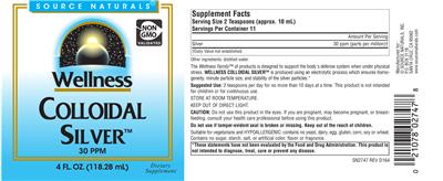 Colloidal Silver 30 PPM