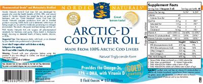 Arctic-D Cod Liver Oil Lemon