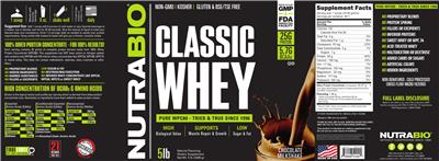 Classic Whey Chocolate Milkshake