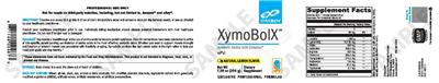 Photo of the XYMOGEN XymoBolX Natural Lemon Flavor label