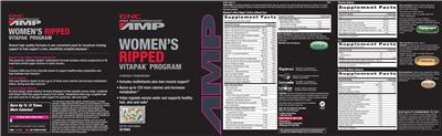 Photo of the GNC Pro Performance AMP CLA label