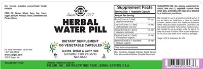 Herbal Water Pill