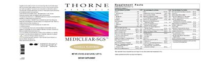 Mediclear-SGS Vanilla Flavored