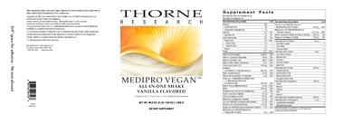 MediPro Vegan All-In-One Shake Vanilla Flavored