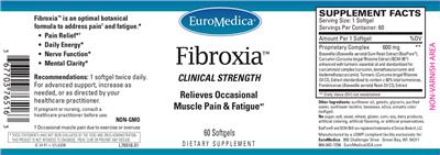 Photo of the EuroMedica Fibroxia label